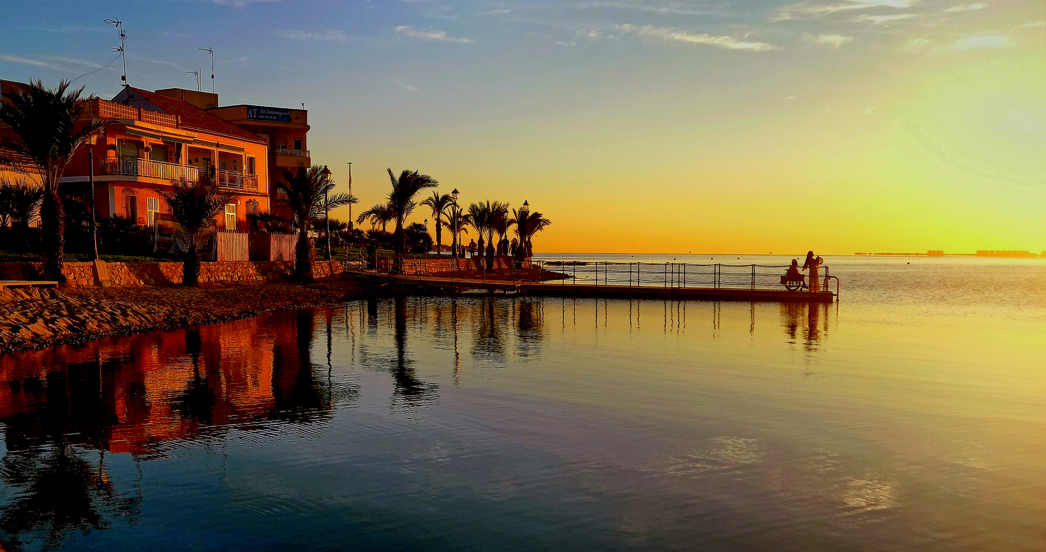 Sonnenaufgang am Mar Menor