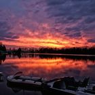 Sonnenaufgang am Margaretensee Lippstadt