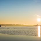 Sonnenaufgang am Markkleeberger See