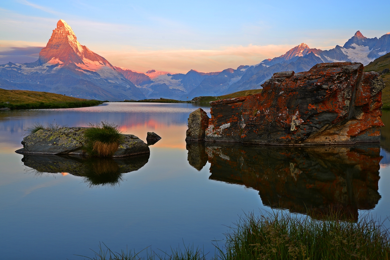 Sonnenaufgang am Matterhorn