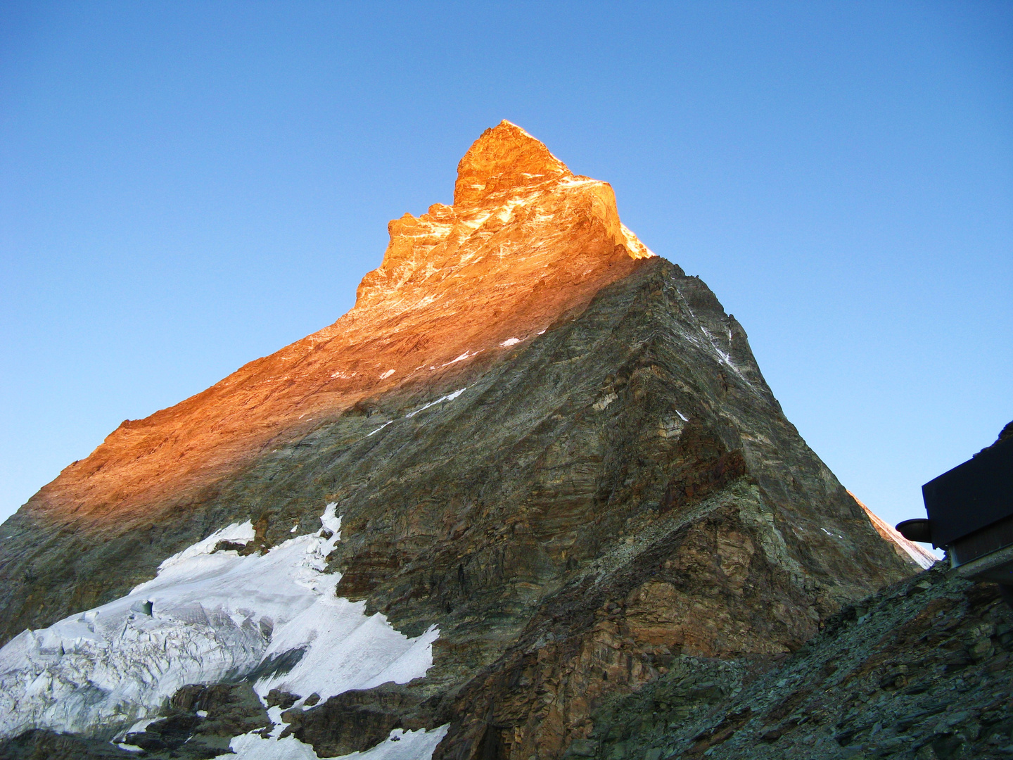 Sonnenaufgang am Matterhorn