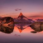 Sonnenaufgang am Matterhorn