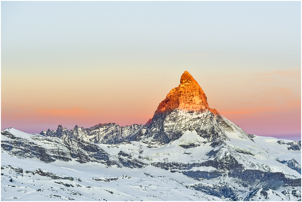 Sonnenaufgang am Matterhorn