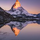 Sonnenaufgang am Matterhorn