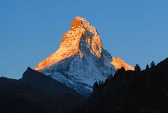 Sonnenaufgang am Matterhorn