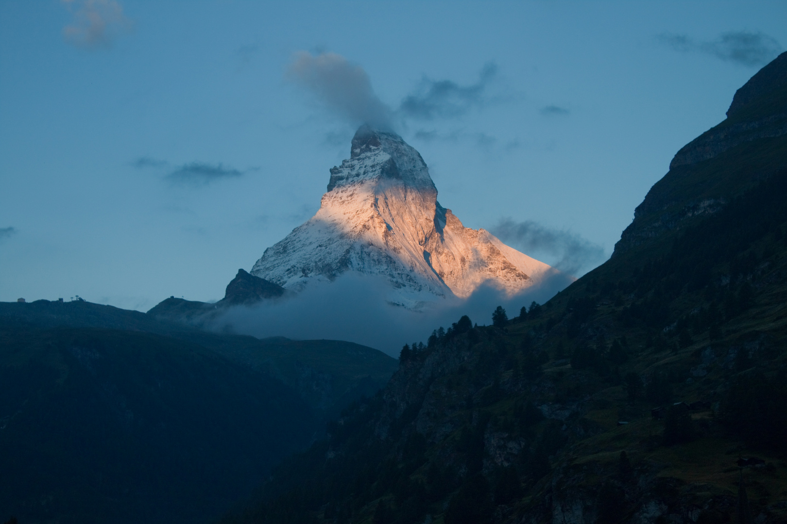 Sonnenaufgang am Matterhorn