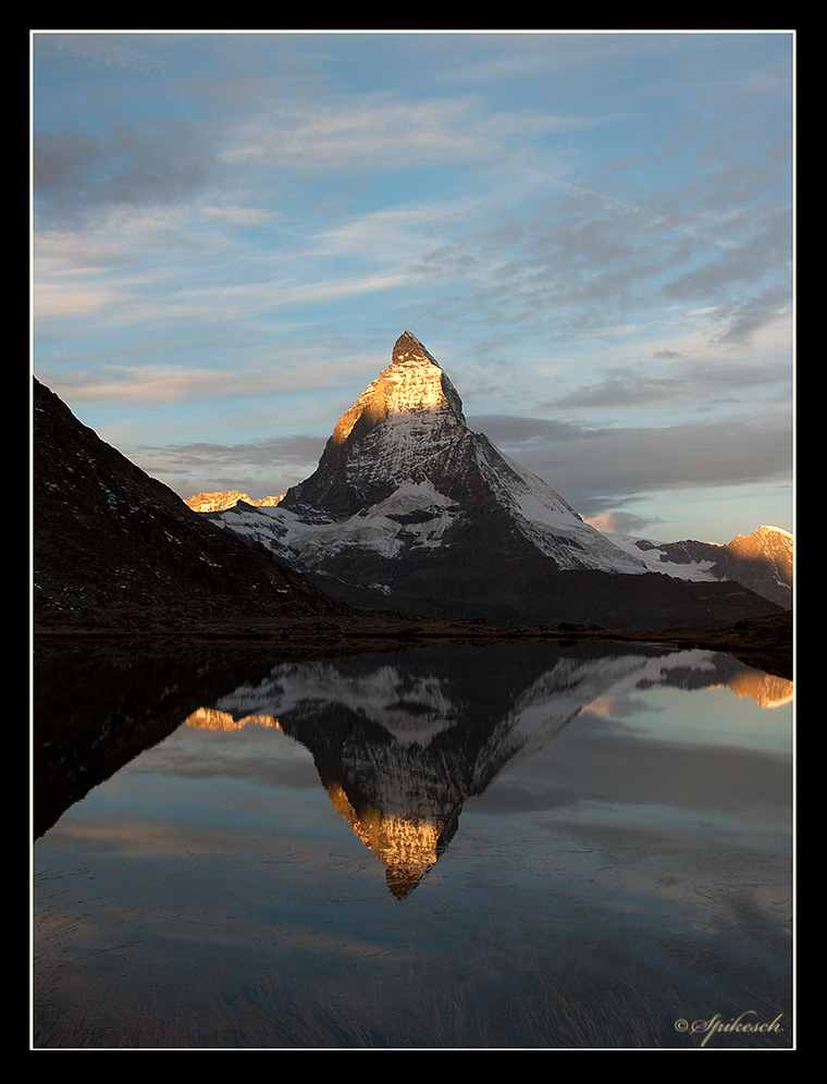 Sonnenaufgang am Matterhorn