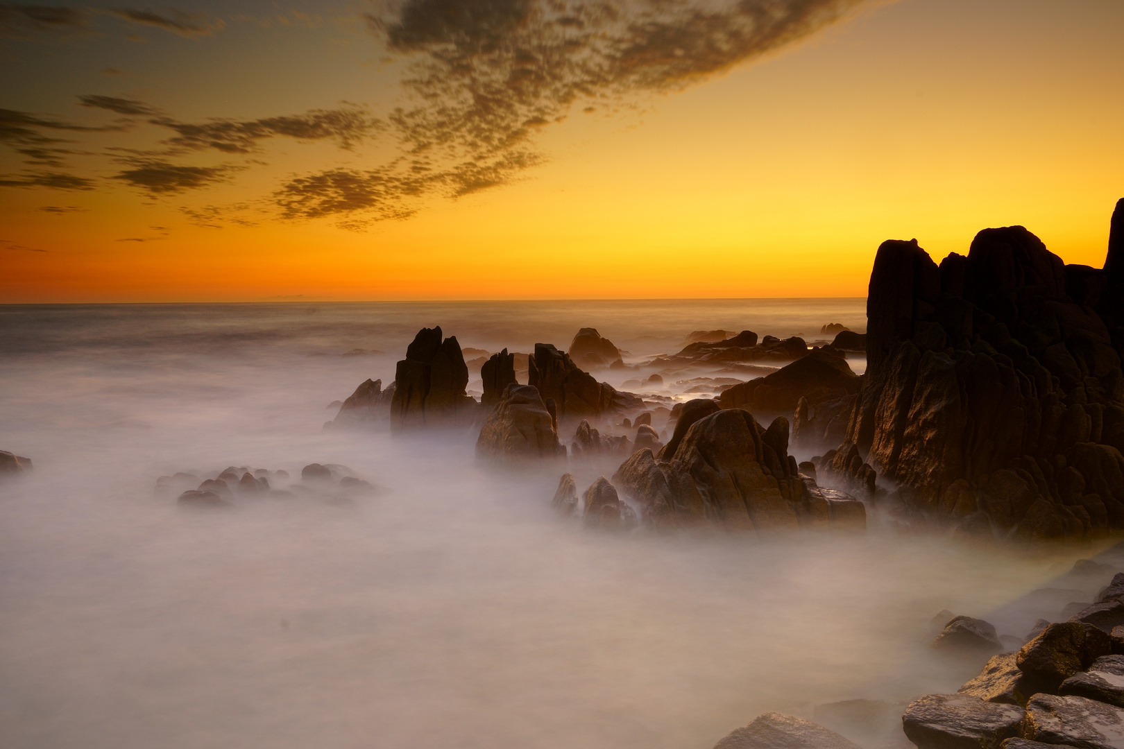 Sonnenaufgang am Meer Foto & Bild | sonnenaufgänge, himmel & universum