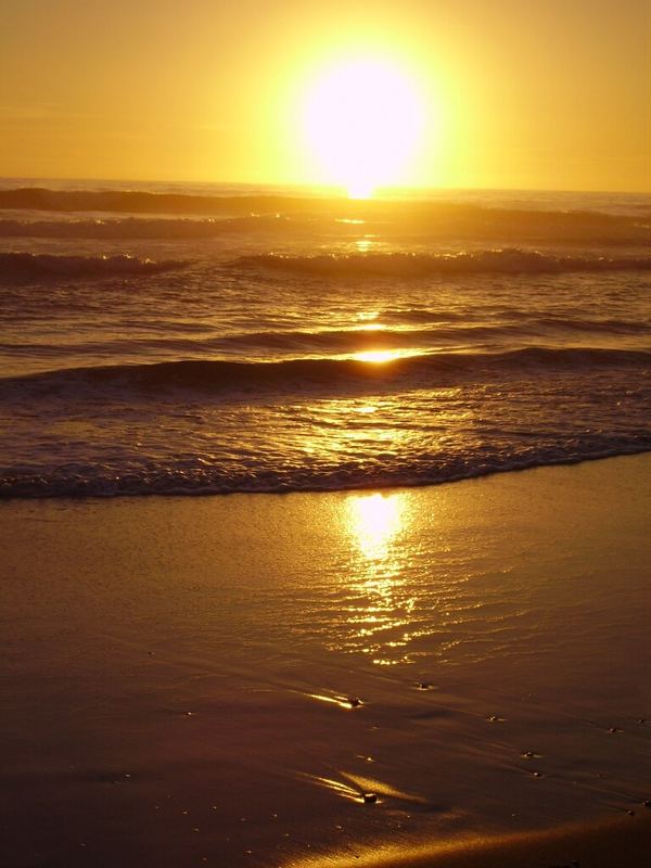 Sonnenaufgang am Meer