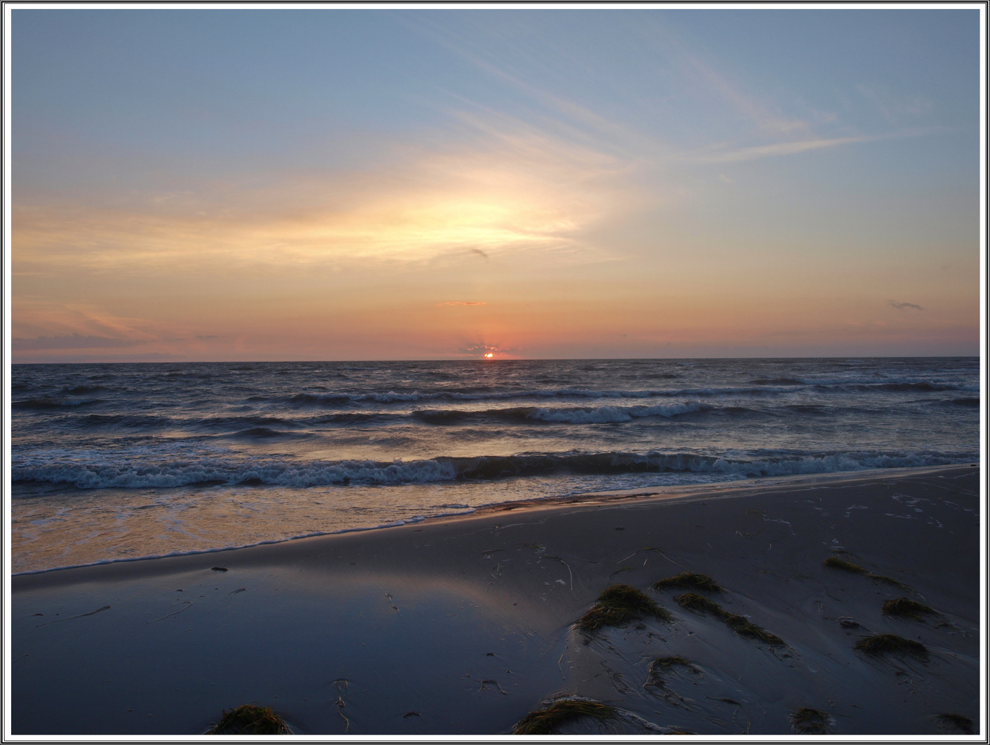 Sonnenaufgang am Meer...