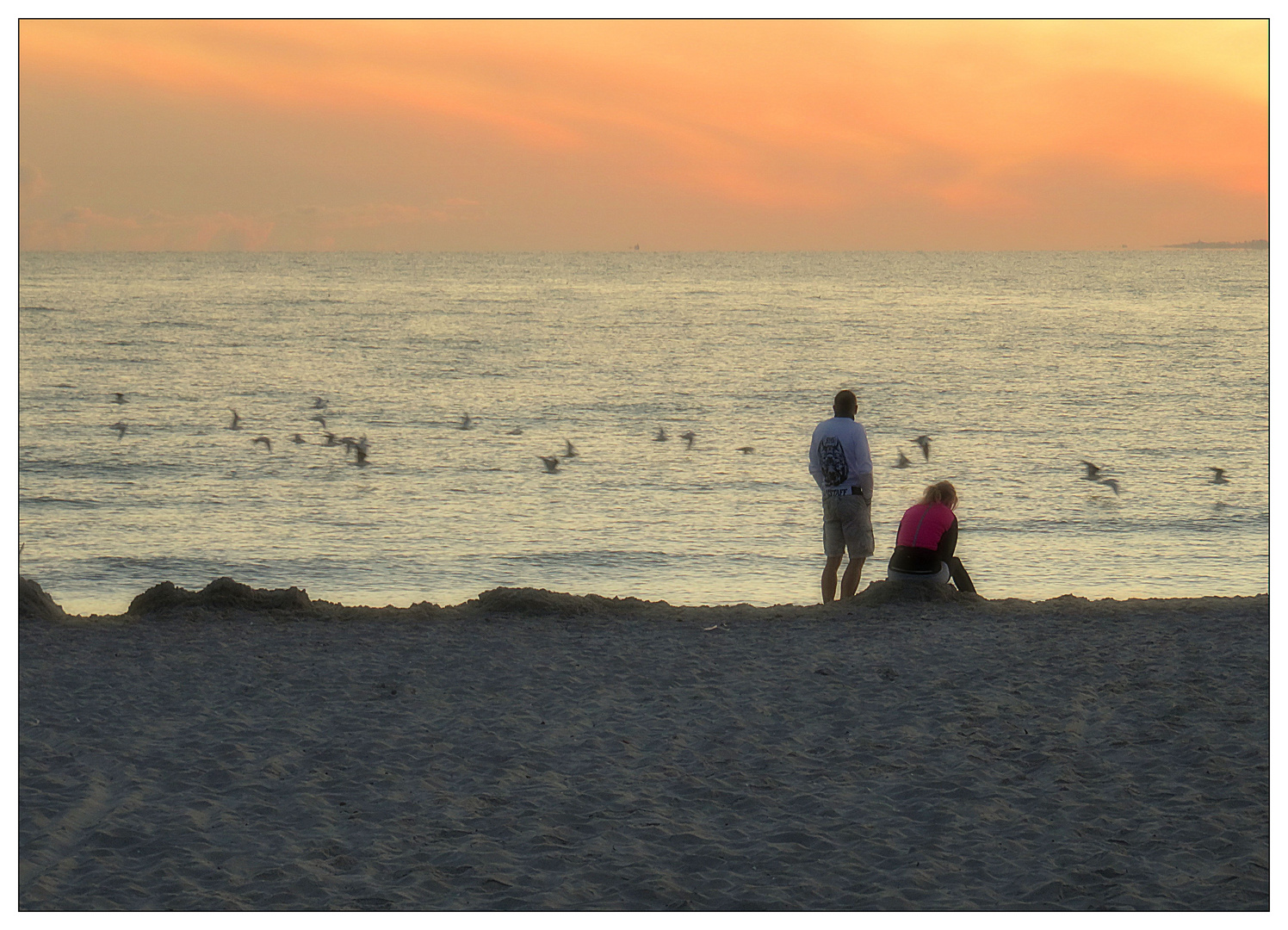 Sonnenaufgang am Meer