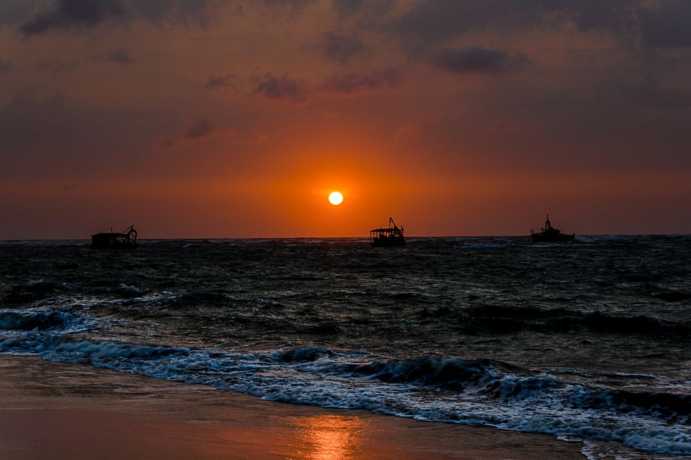 Sonnenaufgang am Meer bei Ba Ria - Vung Tau