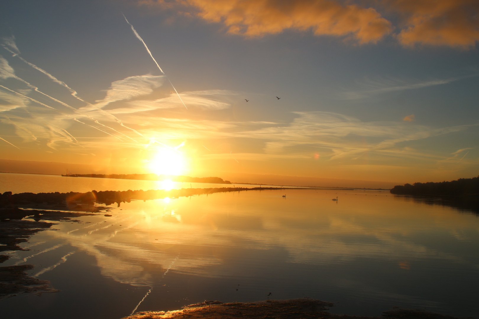 Sonnenaufgang am Meer