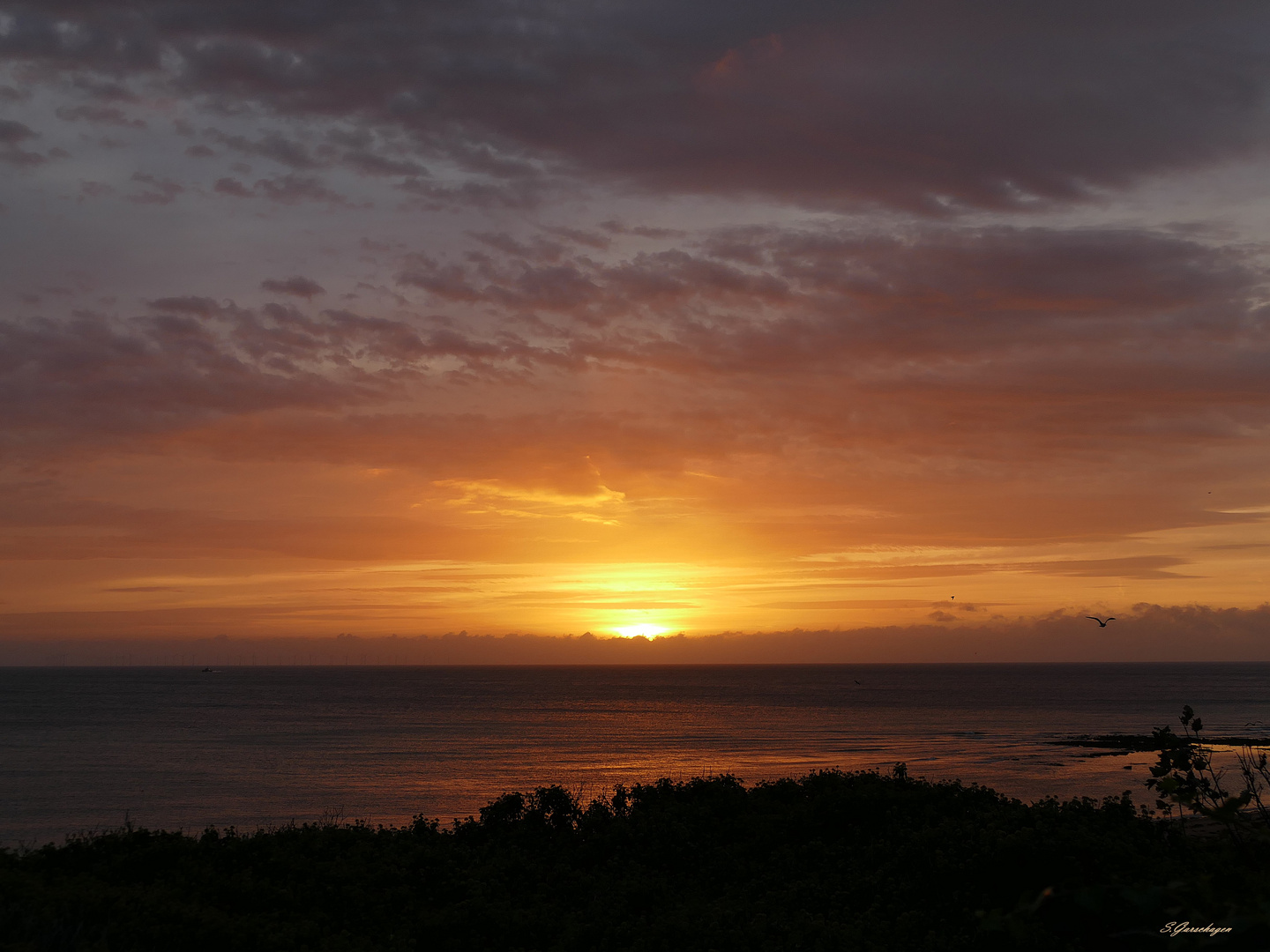 Sonnenaufgang am Meer