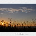 Sonnenaufgang am Meer