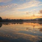 Sonnenaufgang am Meerhofsee