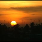 Sonnenaufgang am Mekong