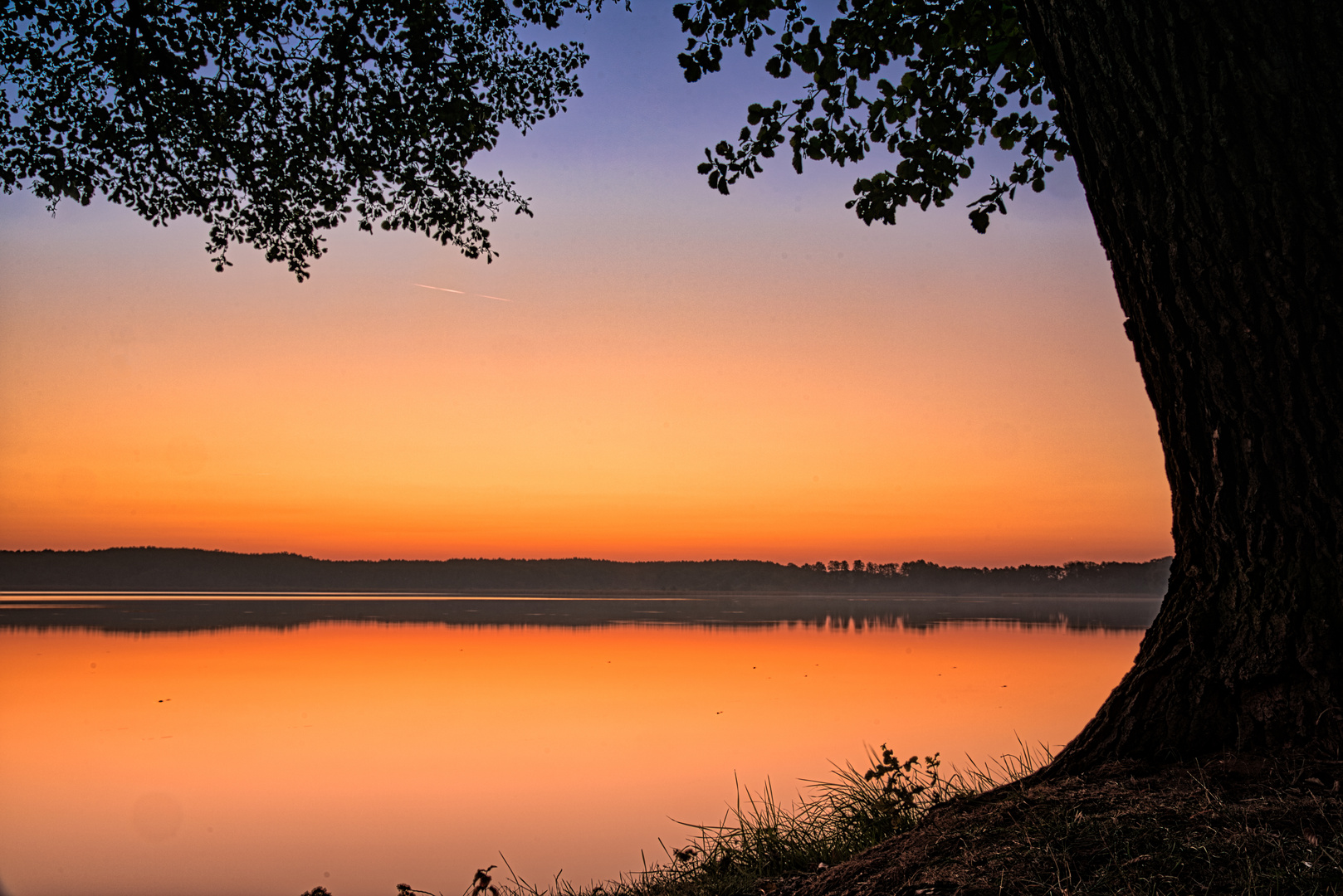 Sonnenaufgang am Mellensee