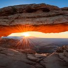 Sonnenaufgang am Mesa Arch