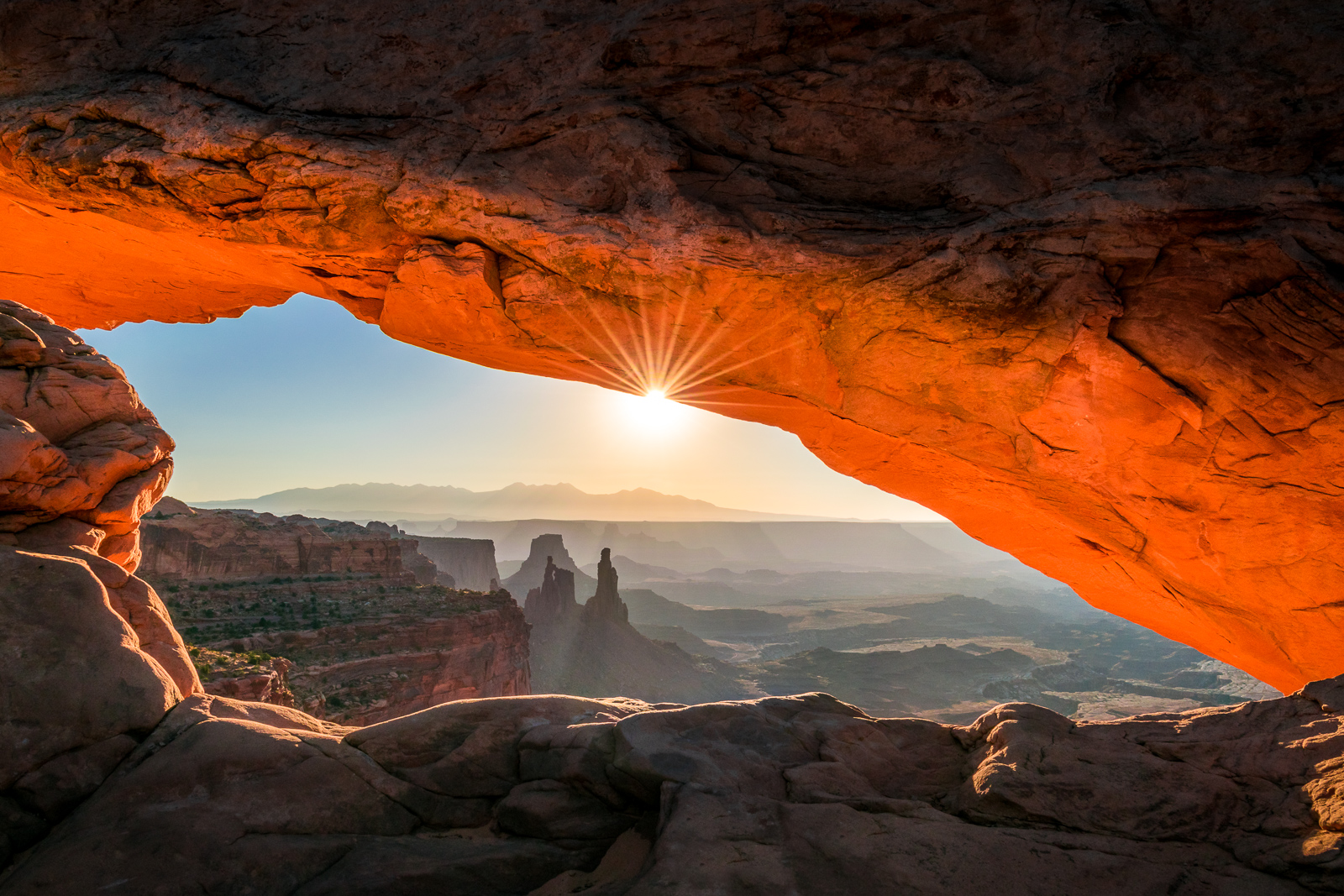 Sonnenaufgang am Mesa Arch