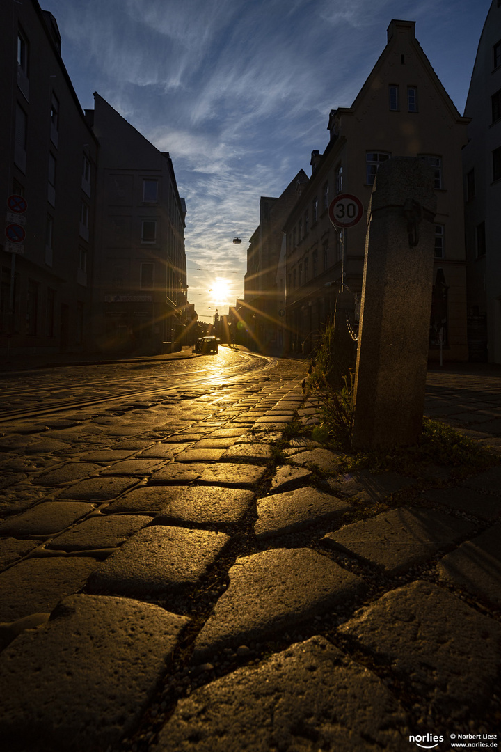 Sonnenaufgang am Metzgplatz