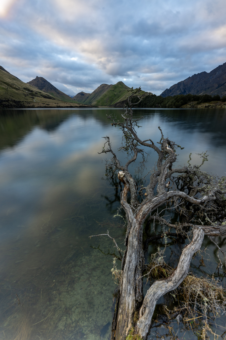 Sonnenaufgang am Moke Lake