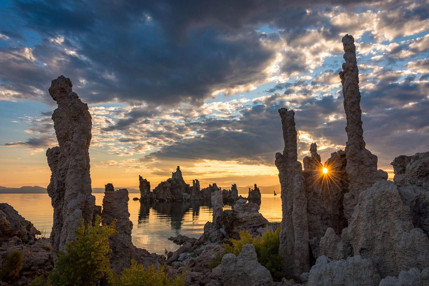 Sonnenaufgang am Mono Lake