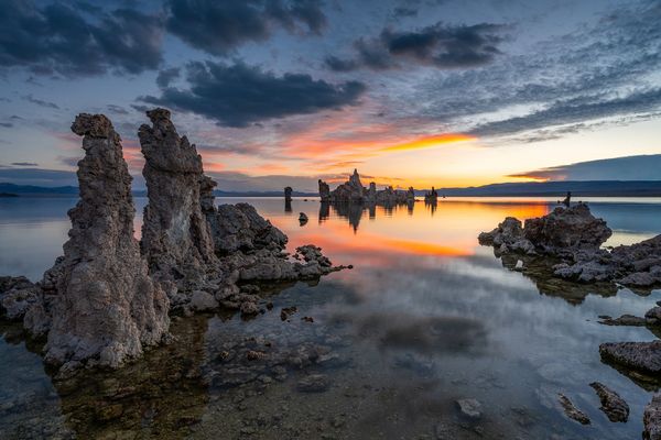 Sonnenaufgang am Mono Lake