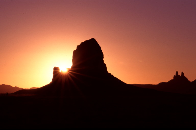 Sonnenaufgang am Monument Valley