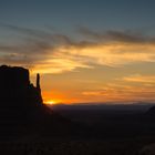 Sonnenaufgang am Monument Valley