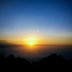 Sonnenaufgang am Mount Meru