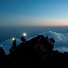 Sonnenaufgang am Mount Meru