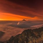 Sonnenaufgang am Mt. Bromo