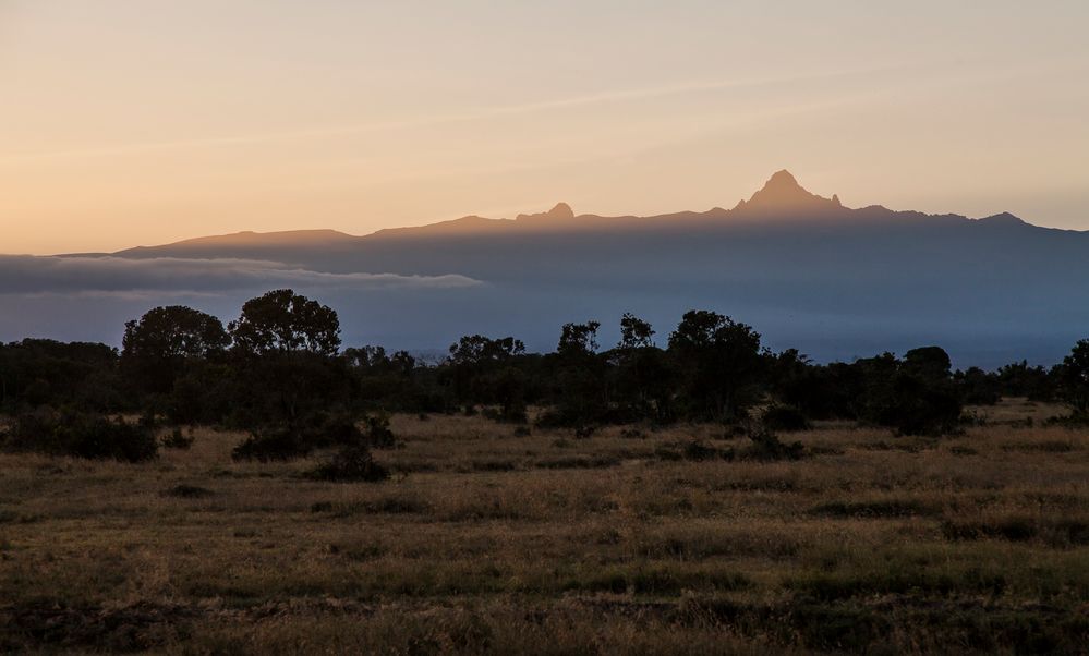 Sonnenaufgang am Mt. Kenia