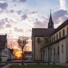 Sonnenaufgang am Münsterplatz