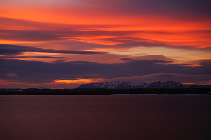 Sonnenaufgang am Myvatn