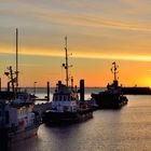 Sonnenaufgang am Nassauhafen