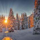 Sonnenaufgang am Nassfeld