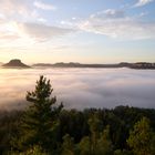 Sonnenaufgang am Nebelmeer