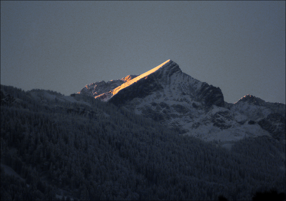 Sonnenaufgang am Neujahrsmorgen 2015