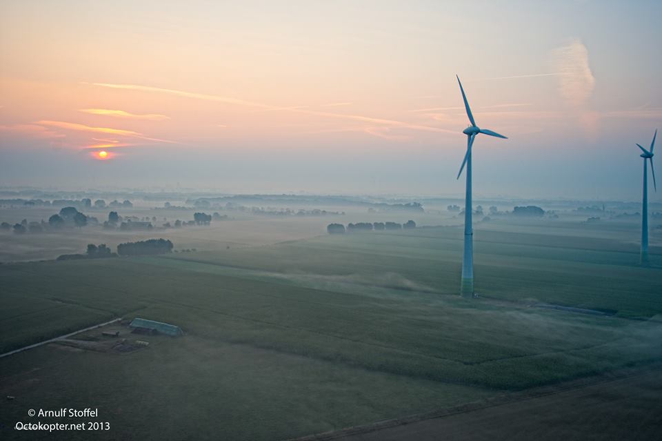 Sonnenaufgang am Niederrhein