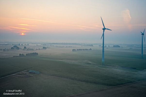 Sonnenaufgang am Niederrhein