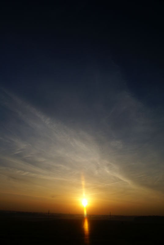 Sonnenaufgang am Niederrhein