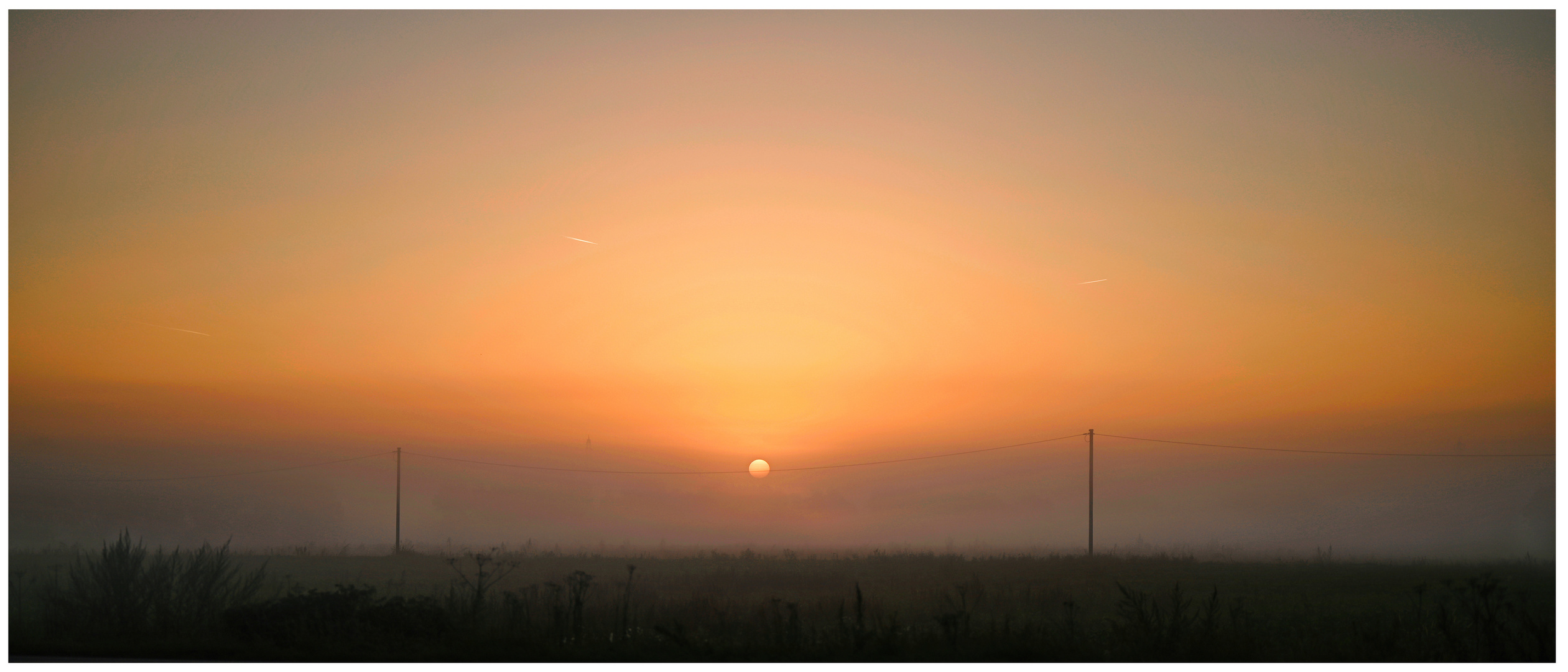 Sonnenaufgang am Niederrhein