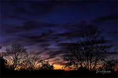 Sonnenaufgang am Niederrhein ....