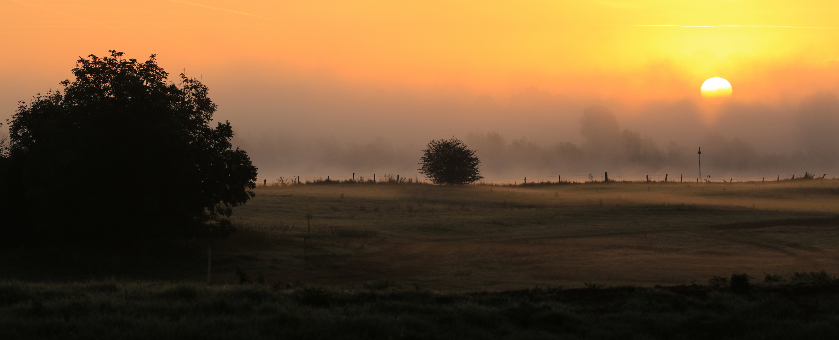 Sonnenaufgang am Niederrhein