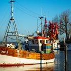 Sonnenaufgang am Niendorfer Fischereihafen