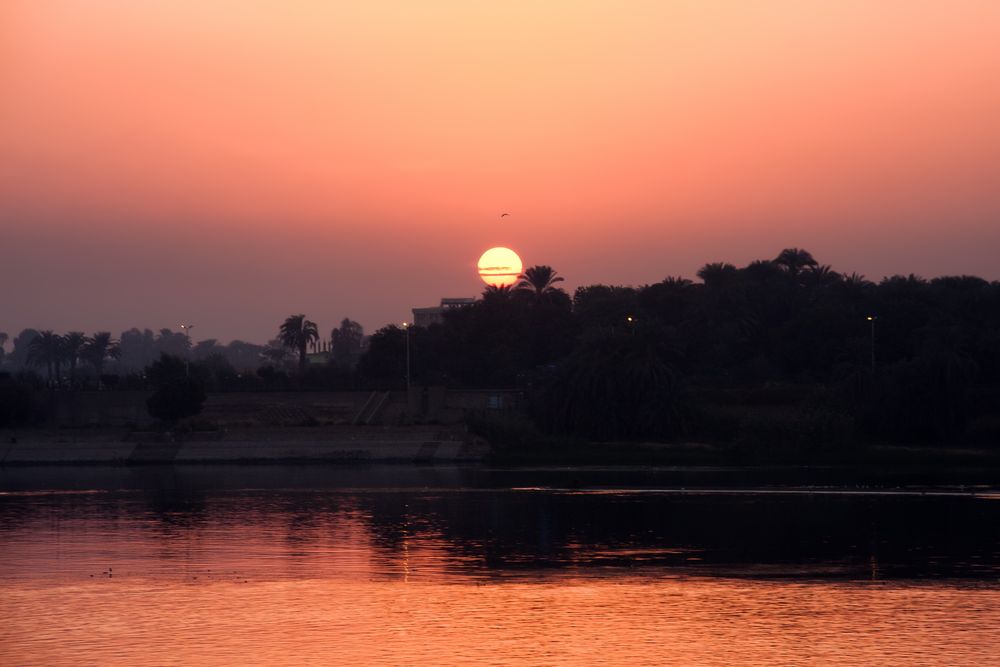 sonnenaufgang am nil