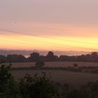 Sonnenaufgang am Nord-Ostsee-Kanal