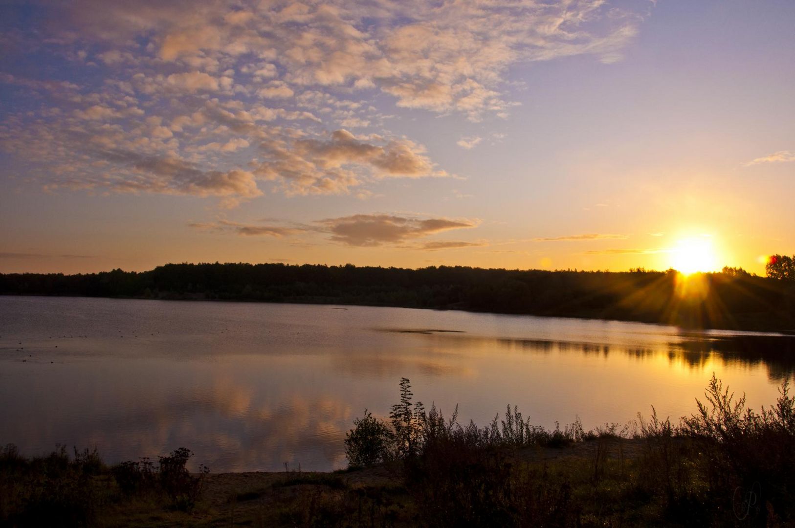 Sonnenaufgang am O-See